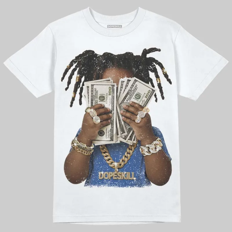 Awake NY x Racer Blue 5s DopeSkill T-Shirt Rich Youth Graphic sold by DopeSkill