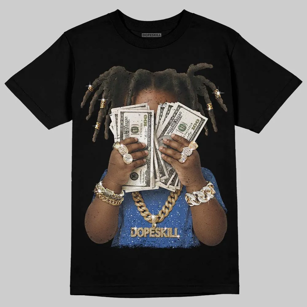 Awake NY x Racer Blue 5s DopeSkill T-Shirt Rich Youth Graphic sold by DopeSkill product image thumbnail 2