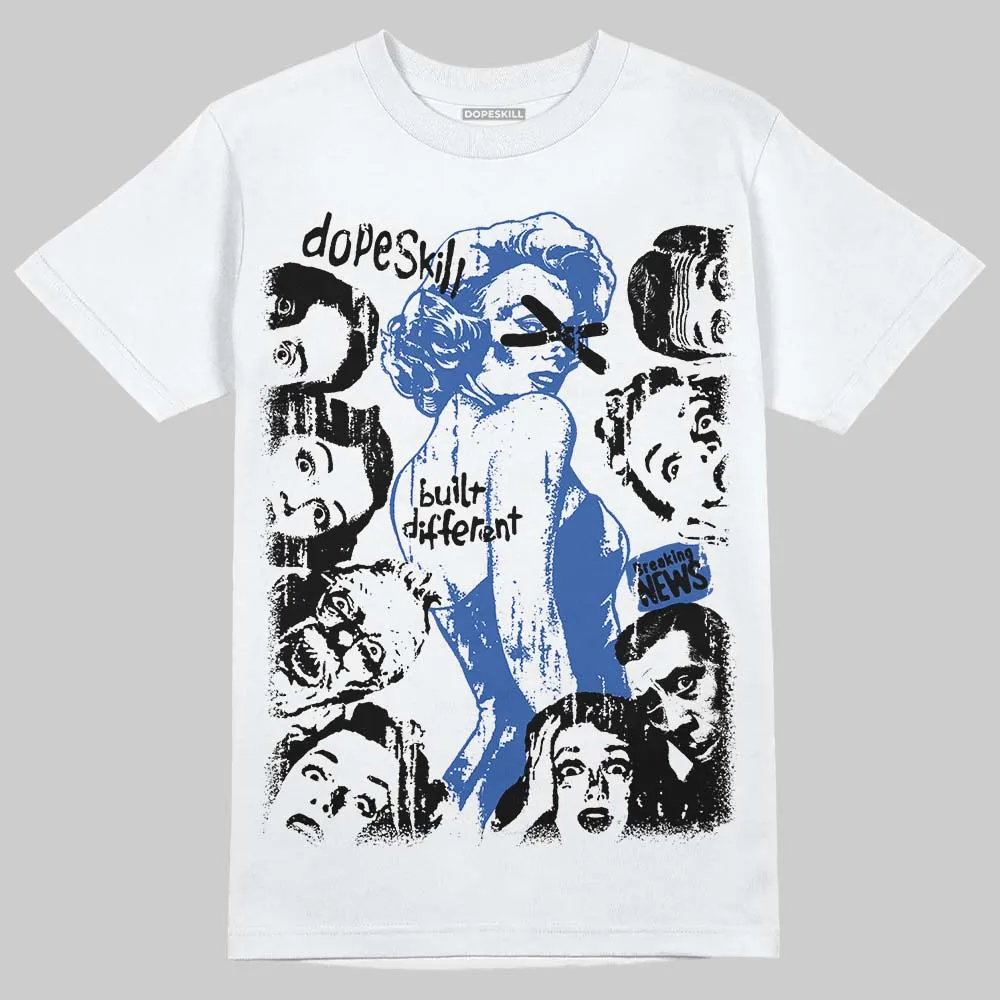Awake NY x Racer Blue 5s DopeSkill T-Shirt Built Different Graphic sold by DopeSkill