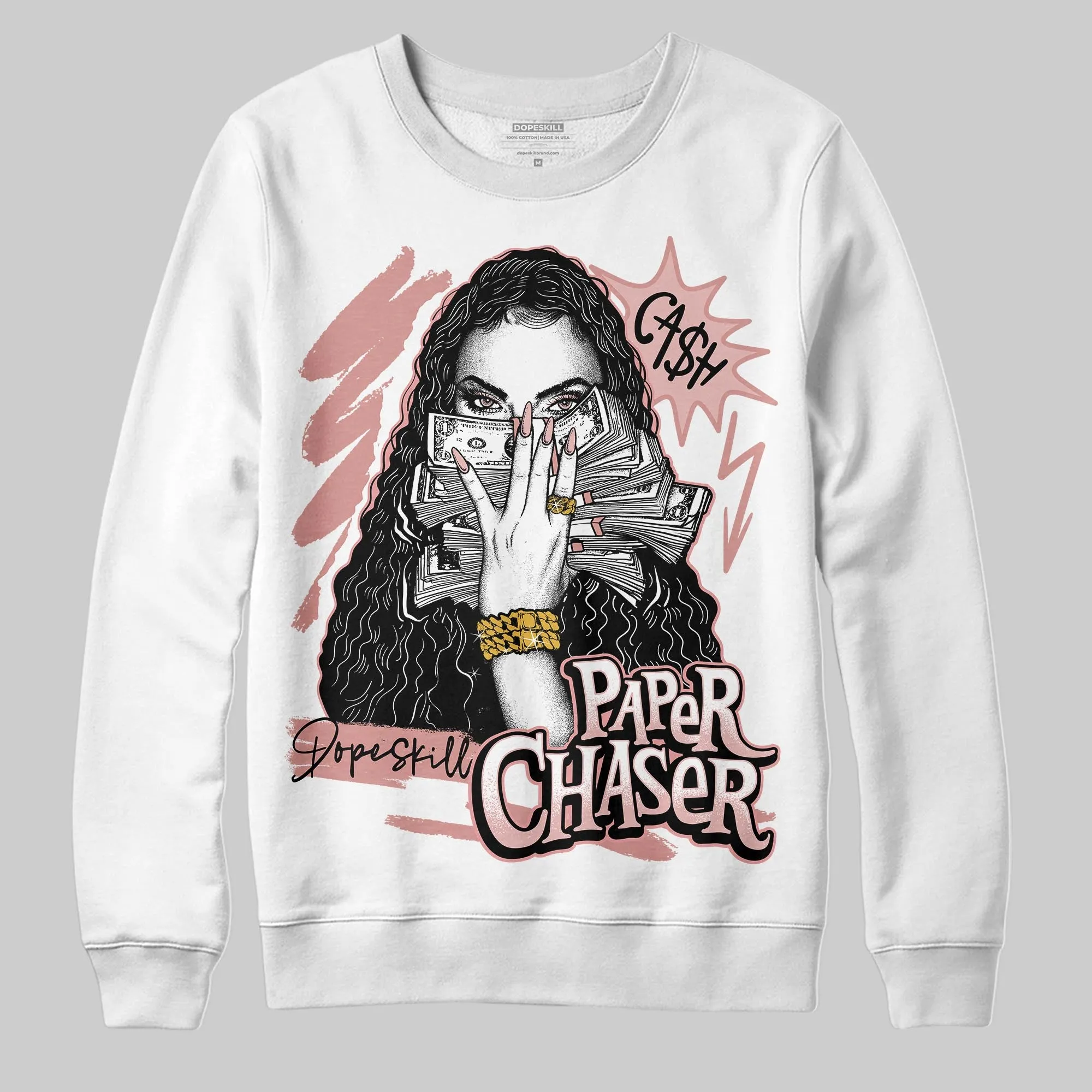 Dusty Rose 40s DopeSkill Sweatshirt NPC Graphic sold by DopeSkill