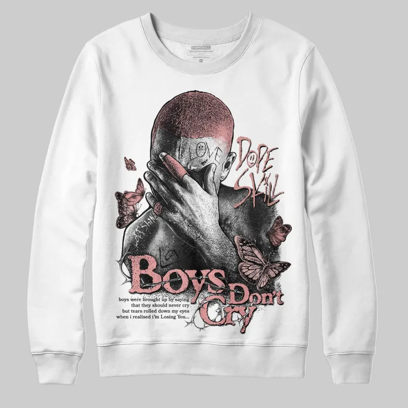 Dusty Rose 40s DopeSkill Sweatshirt Boys Don't Cry Graphic sold by DopeSkill