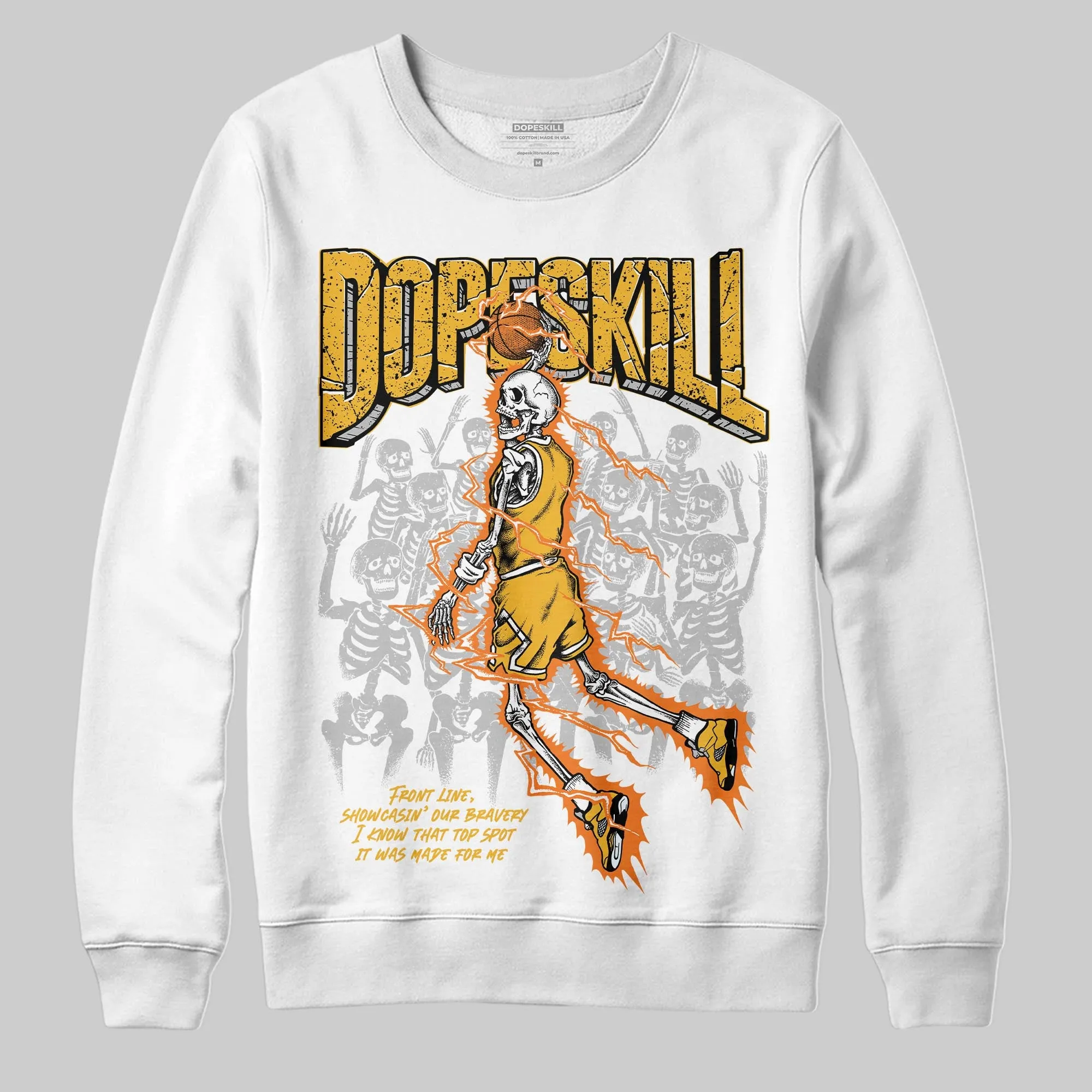 Tokyo 5s DopeSkill Sweatshirt Thunder Dunk Graphic sold by DopeSkill product image thumbnail 2