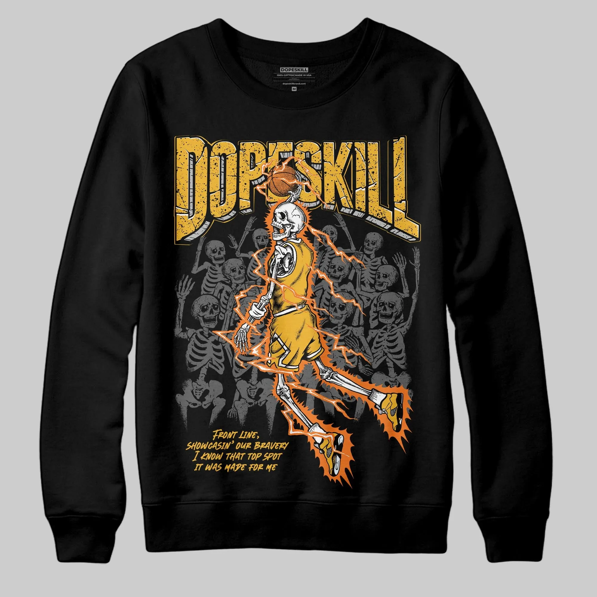 Tokyo 5s DopeSkill Sweatshirt Thunder Dunk Graphic sold by DopeSkill
