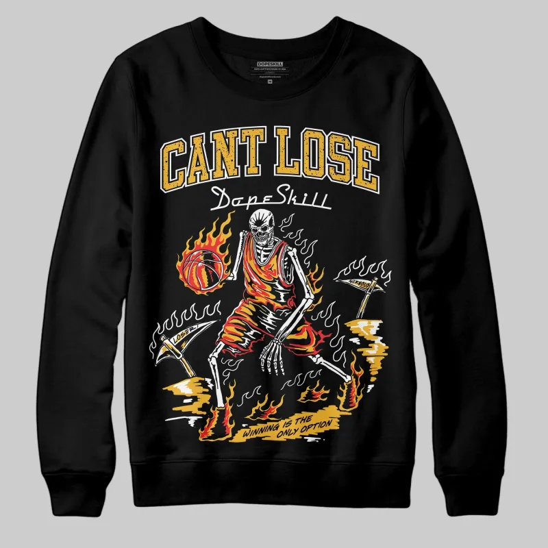 Tokyo 5s DopeSkill Sweatshirt Cant Lose Graphic sold by DopeSkill