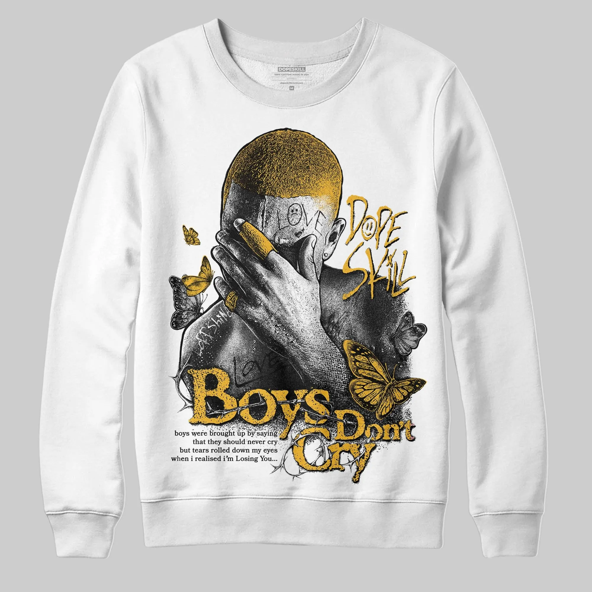 Tokyo 5s DopeSkill Sweatshirt Boys Don't Cry Graphic sold by DopeSkill product image thumbnail 2