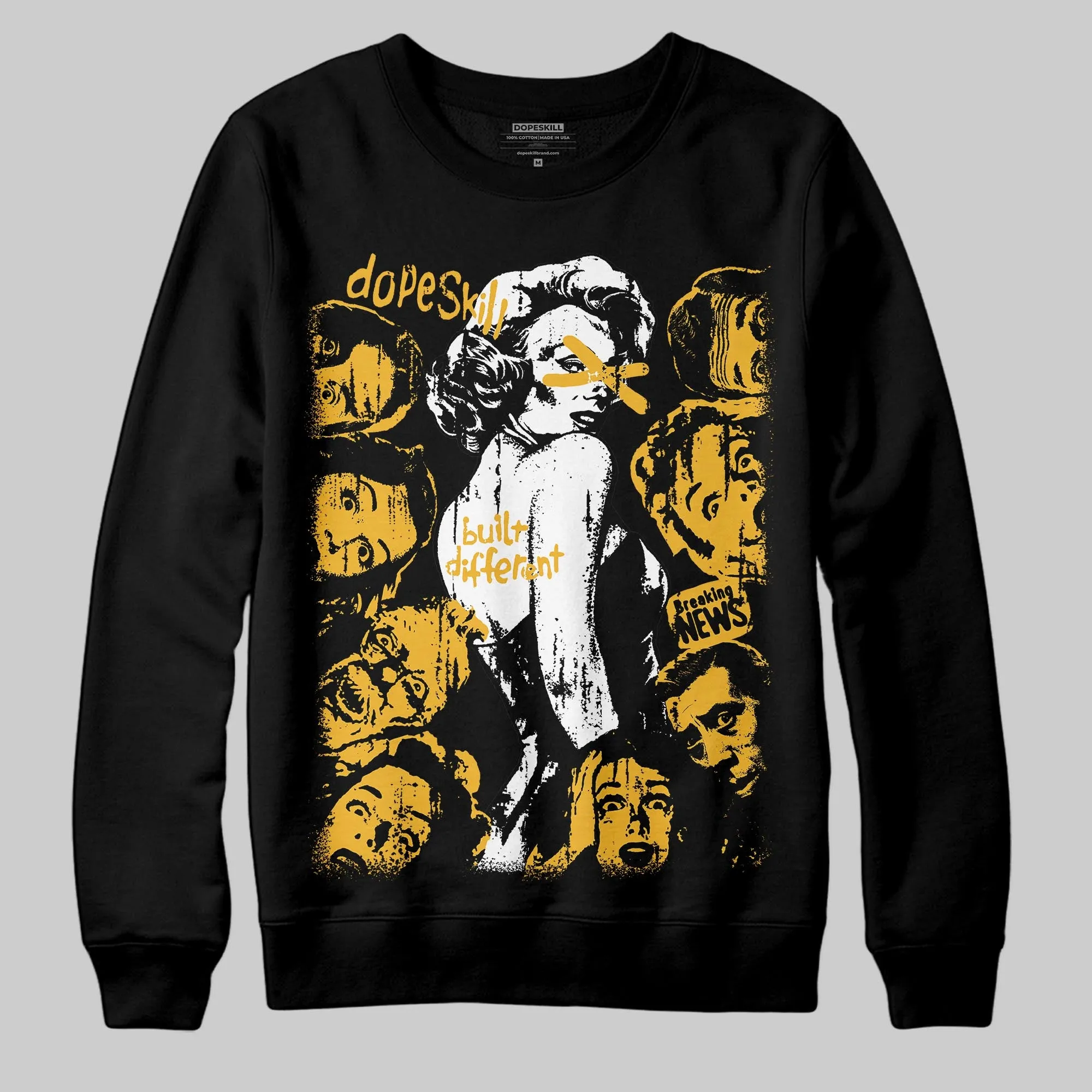 Tokyo 5s DopeSkill Sweatshirt Built Different Graphic sold by DopeSkill