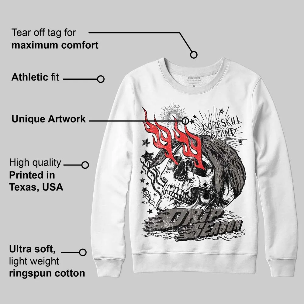 Cave Stone 4s DopeSkill Sweatshirt Drip Season Graphic sold by DopeSkill product image thumbnail 3