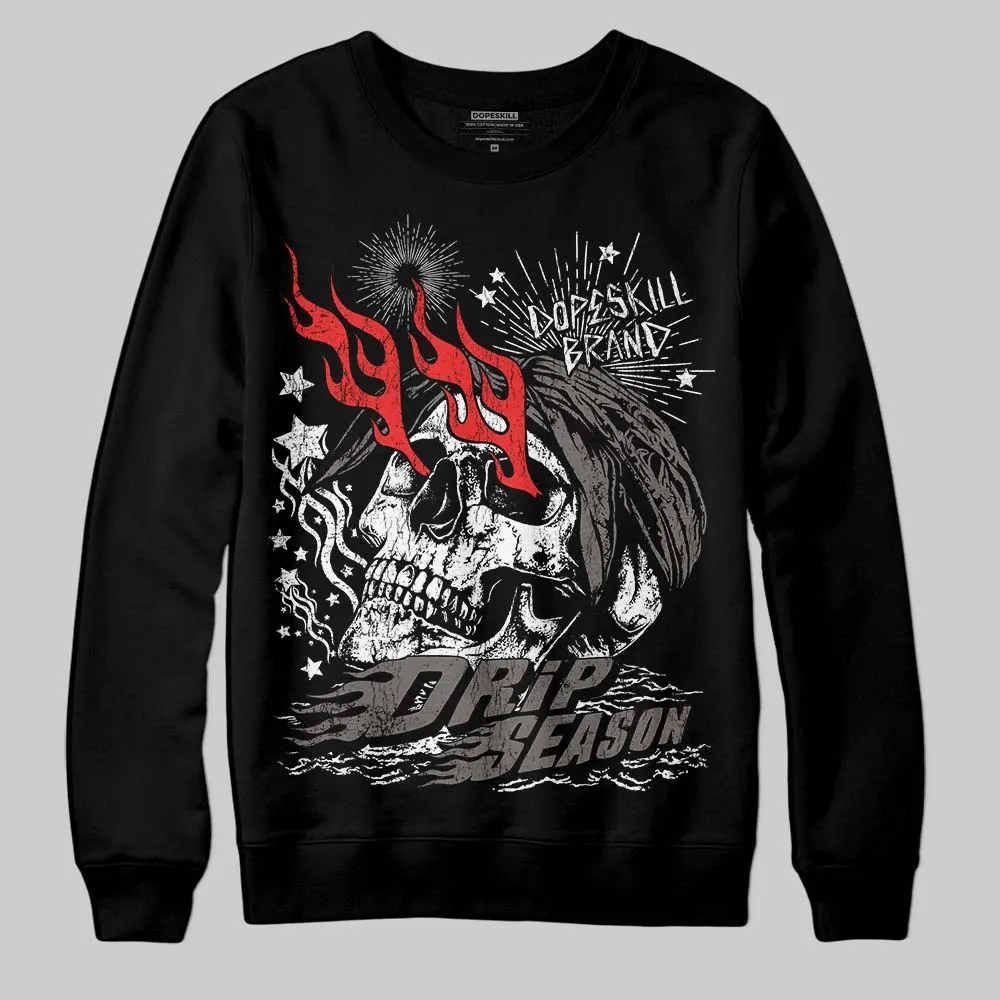 Cave Stone 4s DopeSkill Sweatshirt Drip Season Graphic sold by DopeSkill product image thumbnail 2