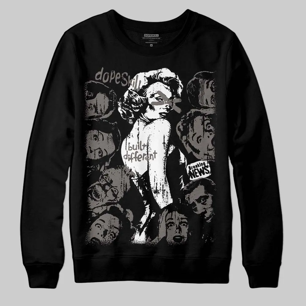 Cave Stone 4s DopeSkill Sweatshirt Built Different Graphic sold by DopeSkill product image thumbnail 2