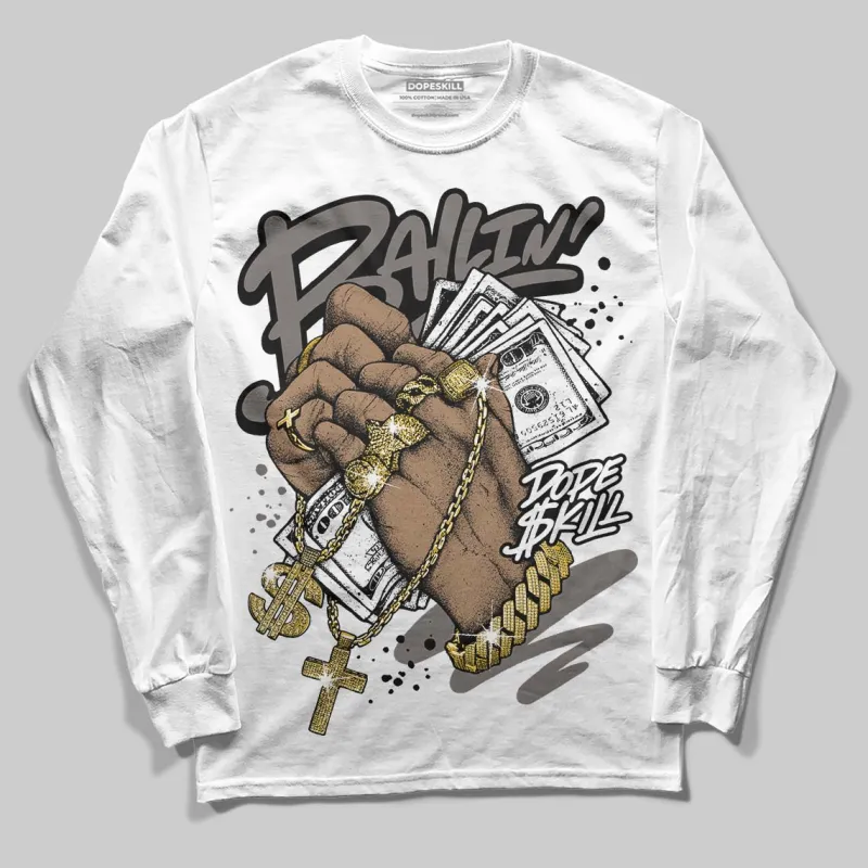 Cave Stone 4s DopeSkill Long Sleeve T-Shirt Always Ballin' Graphic sold by DopeSkill