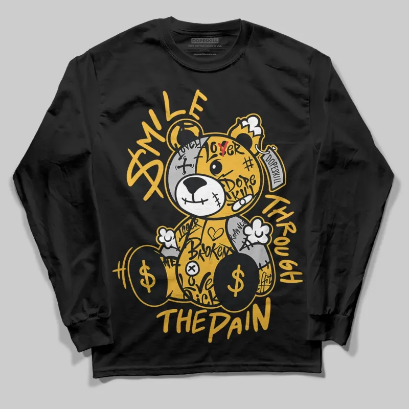 Tokyo 5s DopeSkill Long Sleeve T-Shirt Smile Through The Pain Graphic sold by DopeSkill