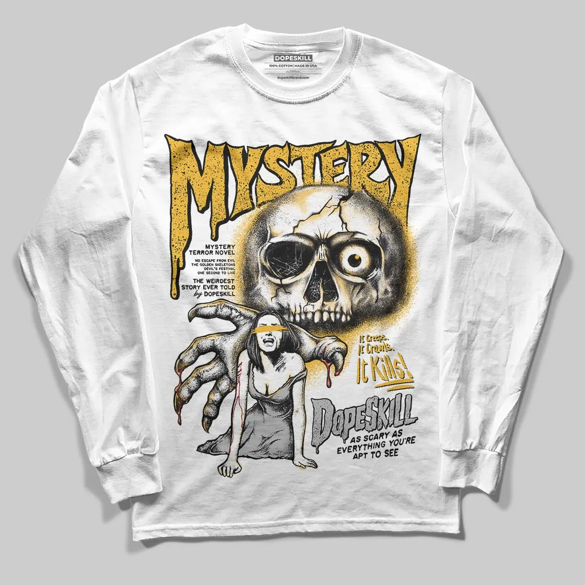 Tokyo 5s DopeSkill Long Sleeve T-Shirt Mystery Ghostly Grasp Graphic sold by DopeSkill product image thumbnail 2