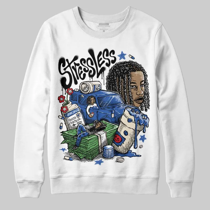 Travis Scott x Fragment 1s DopeSkill Sweatshirt Stressless Graphic sold by DopeSkill