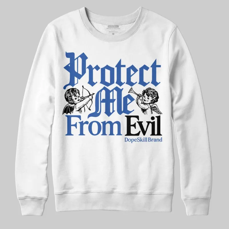 Travis Scott x Fragment 1s DopeSkill Sweatshirt Protect Me From Evil Graphic sold by DopeSkill