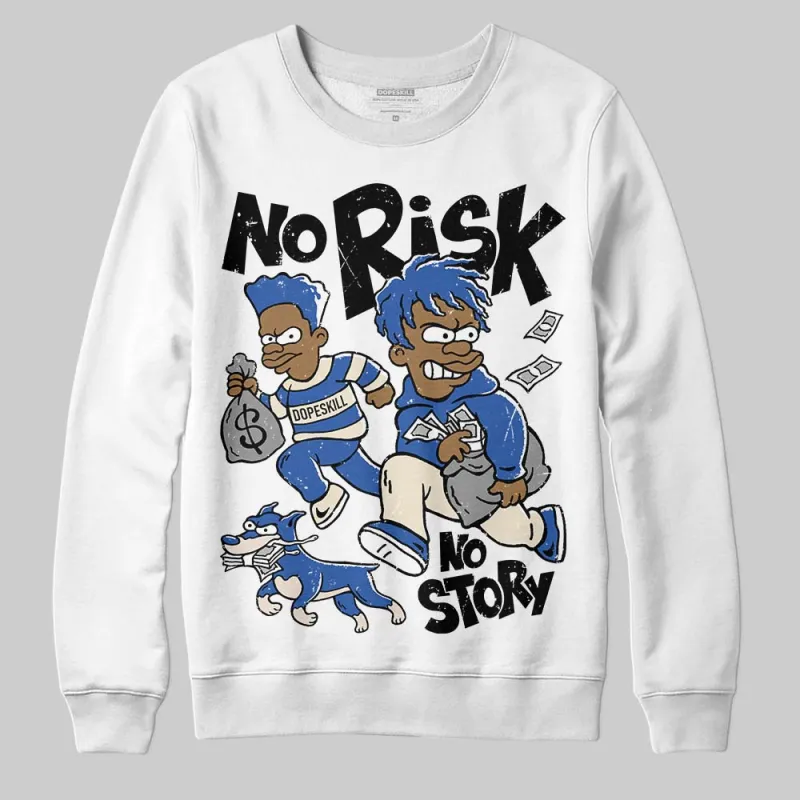 Travis Scott x Fragment 1s DopeSkill Sweatshirt No Risk No Story Graphic sold by DopeSkill