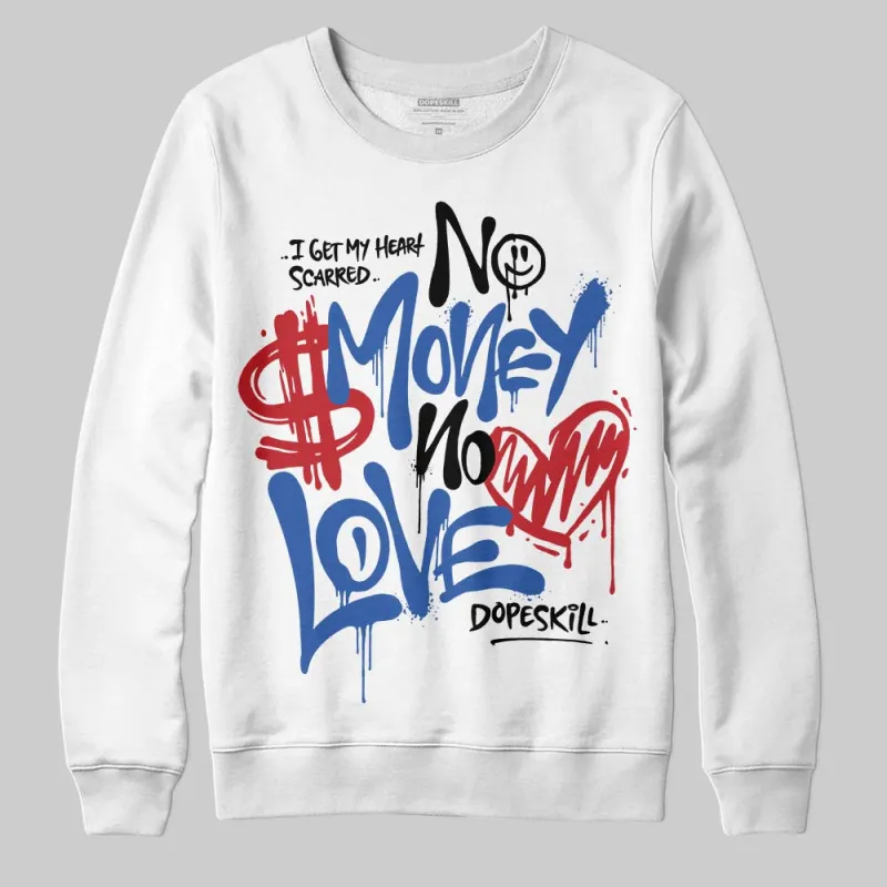 Travis Scott x Fragment 1s DopeSkill Sweatshirt No Money No Love Typo Graphic sold by DopeSkill