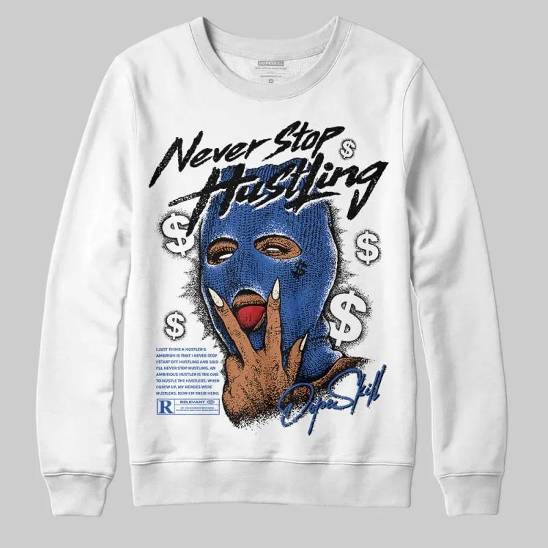 Travis Scott x Fragment 1s DopeSkill Sweatshirt Never Stop Hustling Graphic sold by DopeSkill