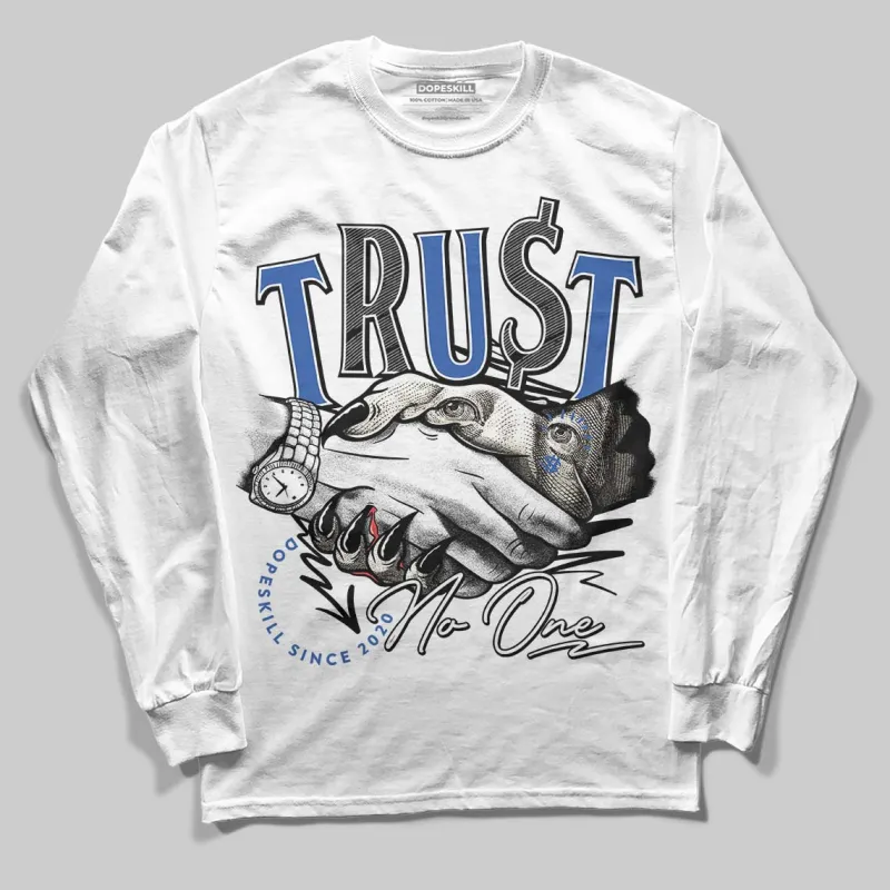 Travis Scott x Fragment 1s DopeSkill Long Sleeve T-Shirt Trust No One Graphic sold by DopeSkill