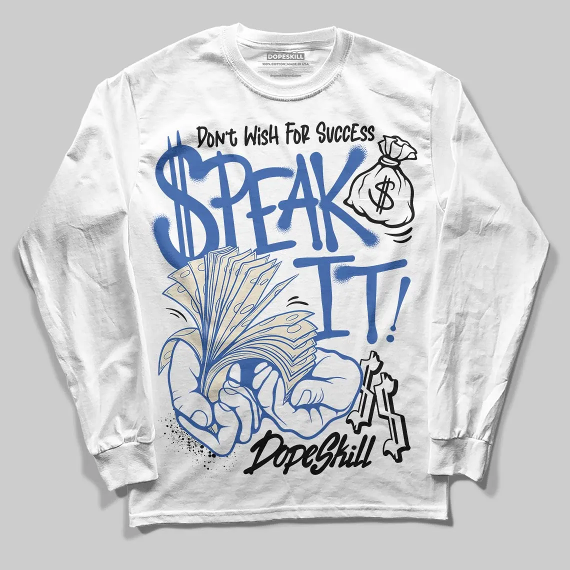 Travis Scott x Fragment 1s DopeSkill Long Sleeve T-Shirt Speak It Graphic sold by DopeSkill