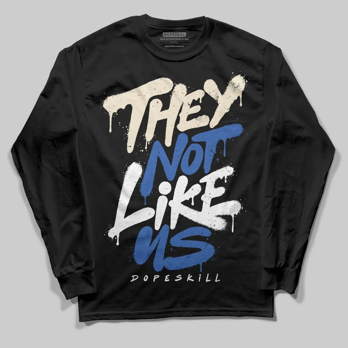 Travis Scott x Fragment 1s DopeSkill Long Sleeve T-Shirt They Not Like Us Graphic sold by DopeSkill product image thumbnail 2