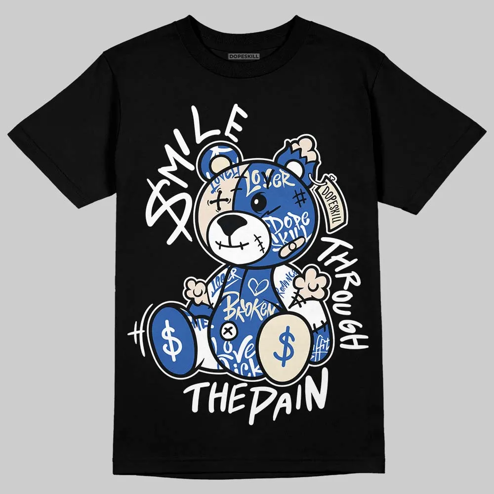 Travis Scott x Fragment 1s DopeSkill T-Shirt Smile Through The Pain Graphic sold by DopeSkill product image thumbnail 2
