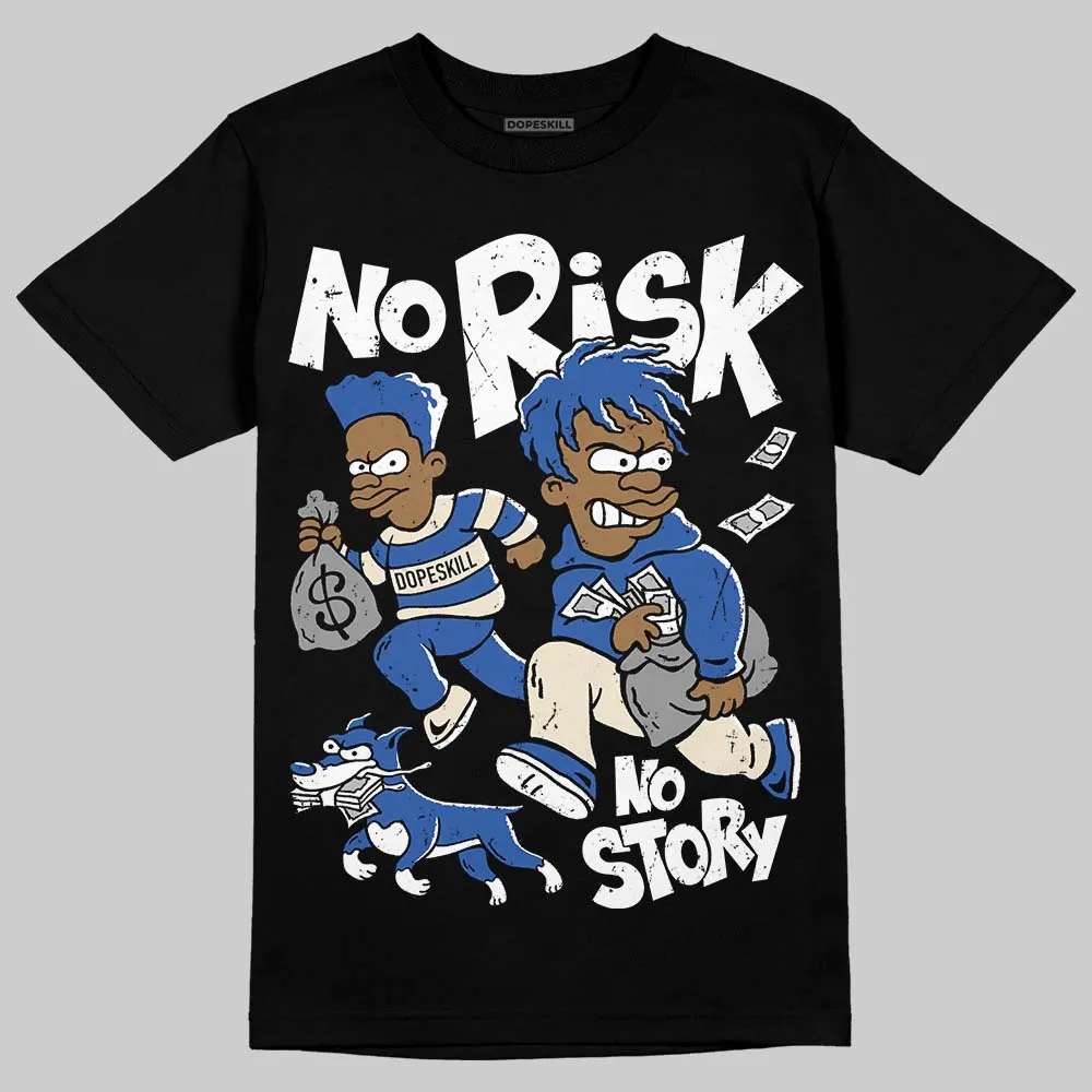 Travis Scott x Fragment 1s DopeSkill T-Shirt No Risk No Story Graphic sold by DopeSkill product image thumbnail 2