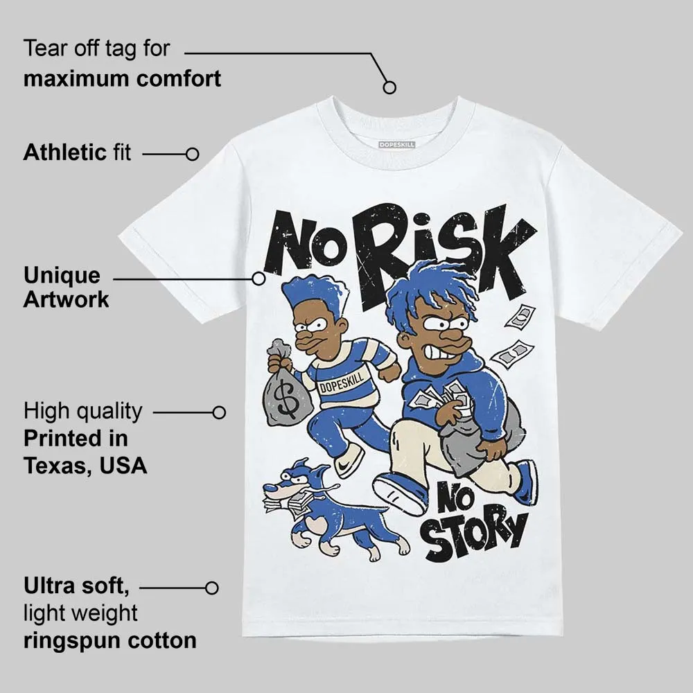 Travis Scott x Fragment 1s DopeSkill T-Shirt No Risk No Story Graphic sold by DopeSkill product image thumbnail 3