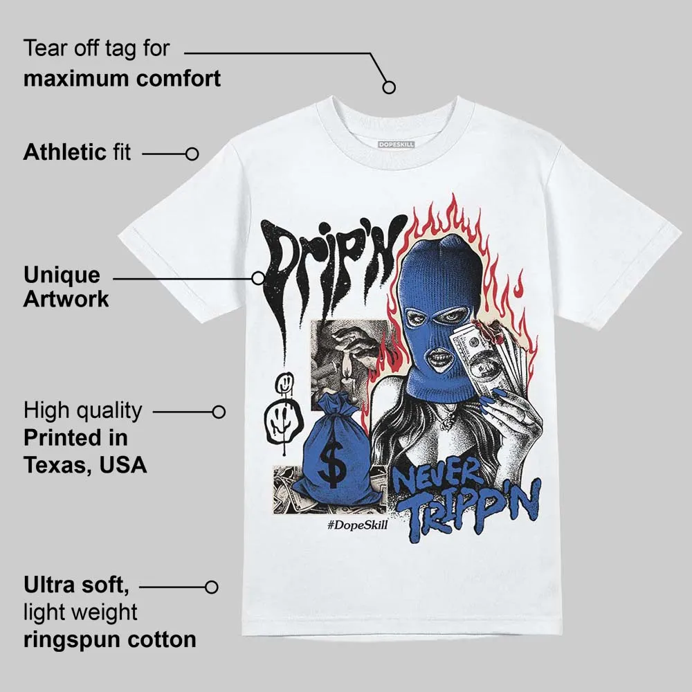 Travis Scott x Fragment 1s DopeSkill T-Shirt Drip'n Never Tripp'n Graphic sold by DopeSkill product image thumbnail 3
