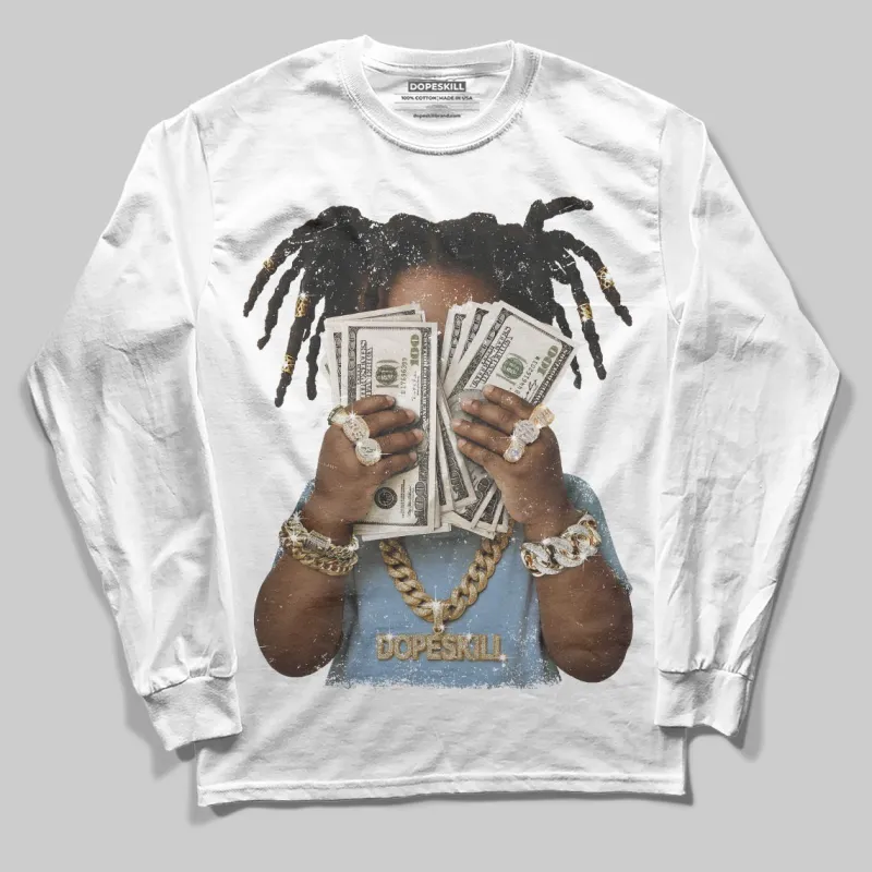 Gel-Cumulus 16 Wash/Independence Blue DopeSkill Long Sleeve T-Shirt Rich Youth Graphic sold by DopeSkill