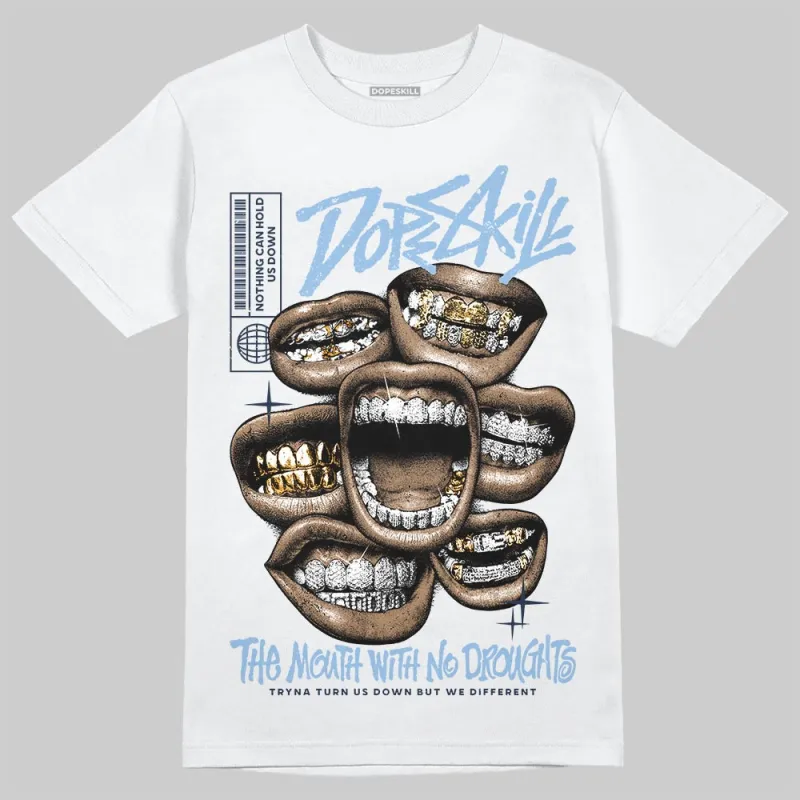 Gel-Cumulus 16 Wash/Independence Blue DopeSkill T-Shirt The Mouth With No Droughts Graphic sold by DopeSkill
