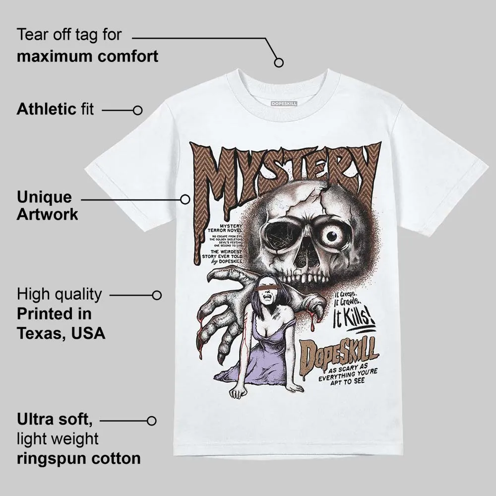 Harris Tweed x Sesame/Violet Mist Dunk DopeSkill T-Shirt Mystery Ghostly Grasp Graphic sold by DopeSkill product image thumbnail 3