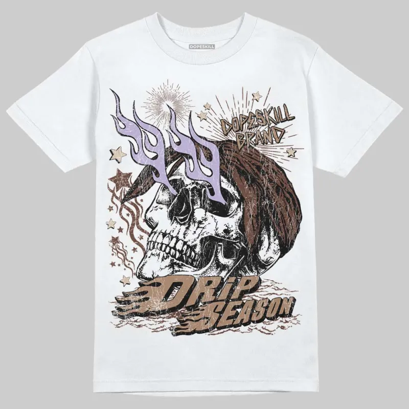 Harris Tweed x Sesame/Violet Mist Dunk DopeSkill T-Shirt Drip Season Graphic sold by DopeSkill