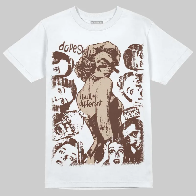 Harris Tweed x Sesame/Violet Mist Dunk DopeSkill T-Shirt Built Different Graphic sold by DopeSkill