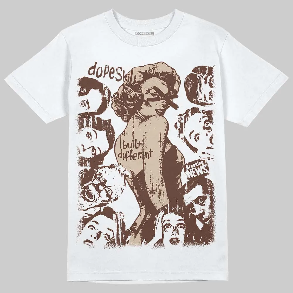 Harris Tweed x Sesame/Violet Mist Dunk DopeSkill T-Shirt Built Different Graphic sold by DopeSkill