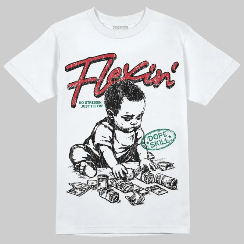 Mexico 'El Vuelo' 3s DopeSkill T-Shirt Flexin' Graphic sold by DopeSkill