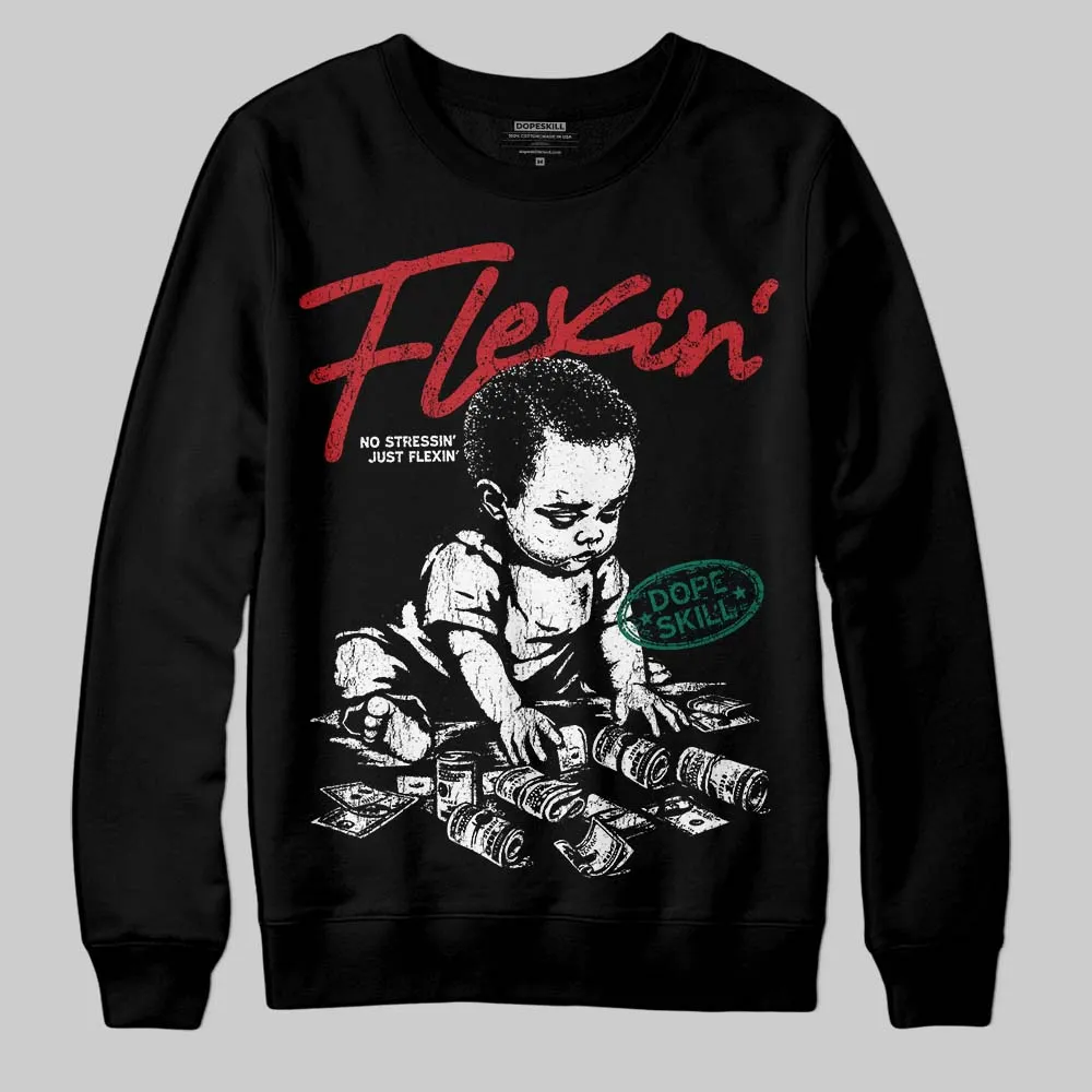 Mexico 'El Vuelo' 3s DopeSkill Sweatshirt Flexin' Graphic sold by DopeSkill product image thumbnail 2