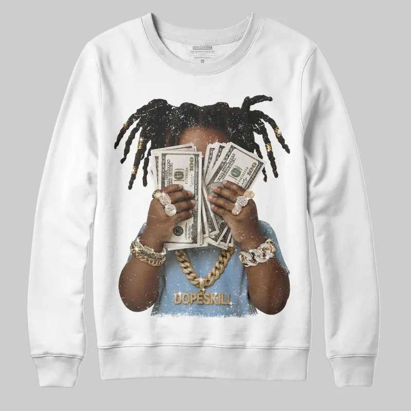 Gel-Cumulus 16 Wash/Independence Blue DopeSkill Sweatshirt Rich Youth Graphic sold by DopeSkill