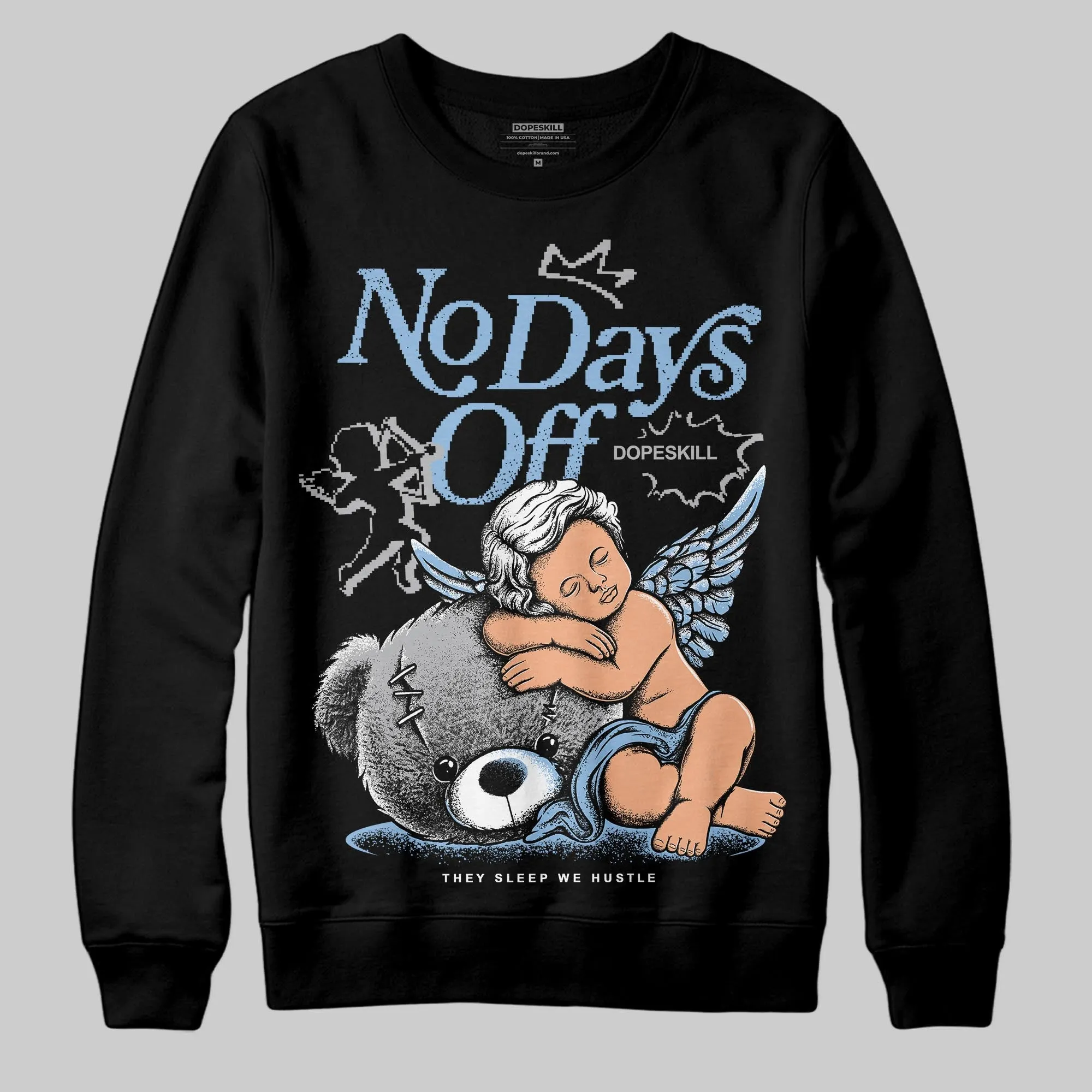 Gel-Cumulus 16 Wash/Independence Blue DopeSkill Sweatshirt New No Days Off Graphic sold by DopeSkill product image thumbnail 2