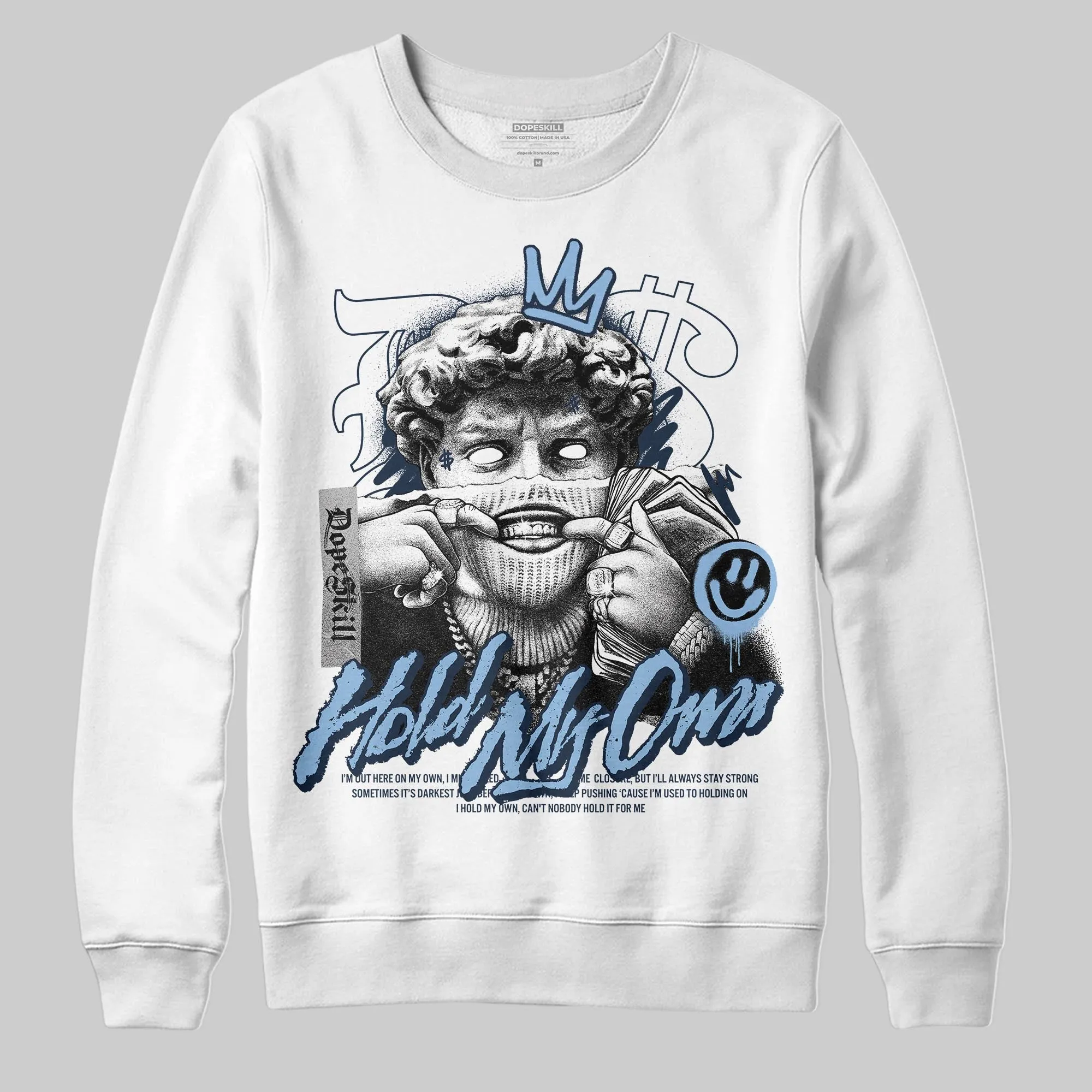 Gel-Cumulus 16 Wash/Independence Blue DopeSkill Sweatshirt In My Way Graphic sold by DopeSkill