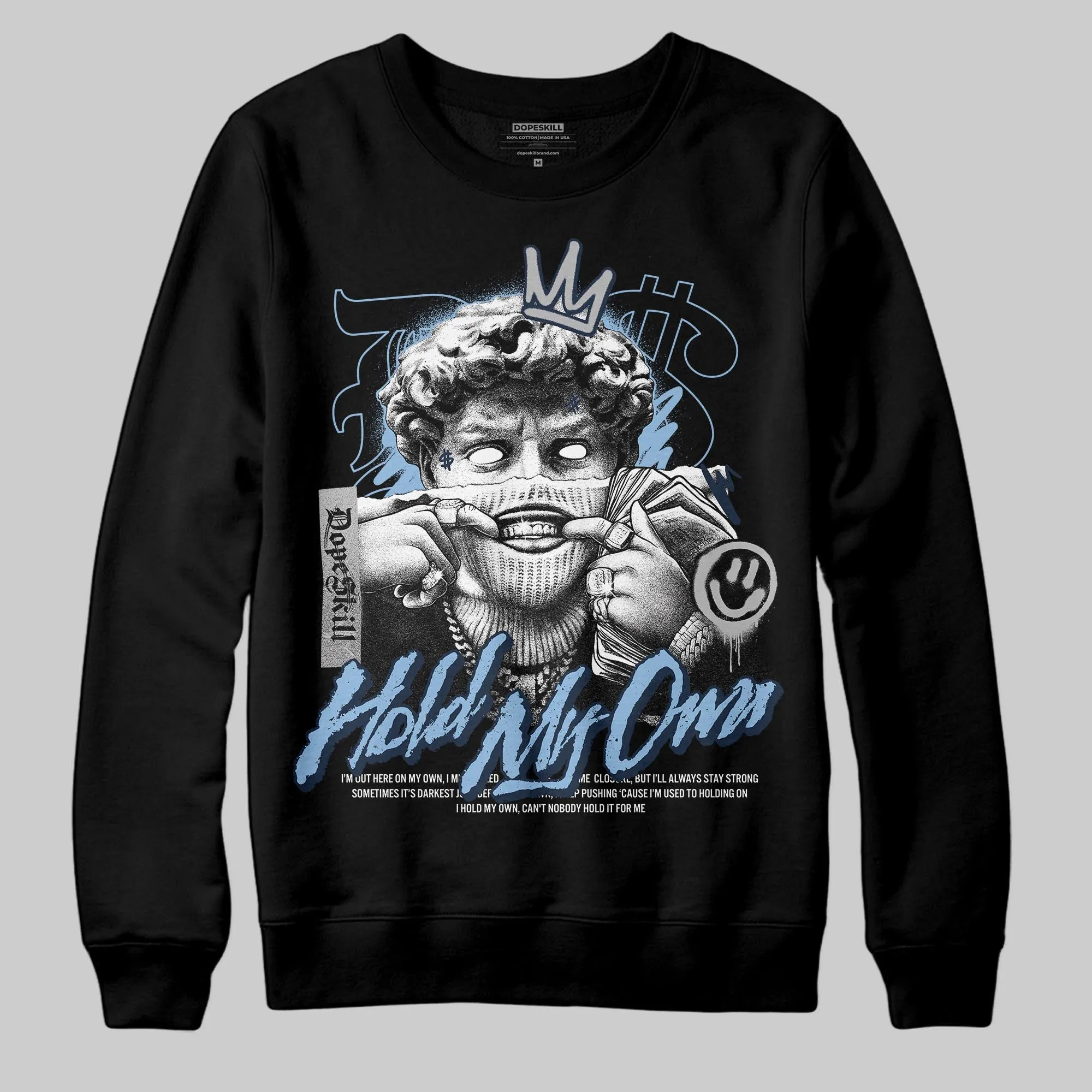 Gel-Cumulus 16 Wash/Independence Blue DopeSkill Sweatshirt In My Way Graphic sold by DopeSkill product image thumbnail 2