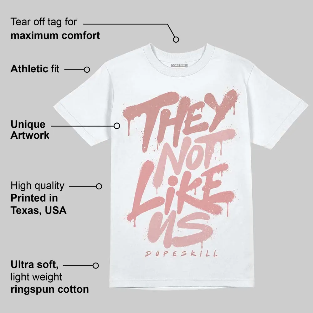 Dusty Rose 40s DopeSkill T-Shirt They Not Like Us Graphic sold by DopeSkill product image thumbnail 3