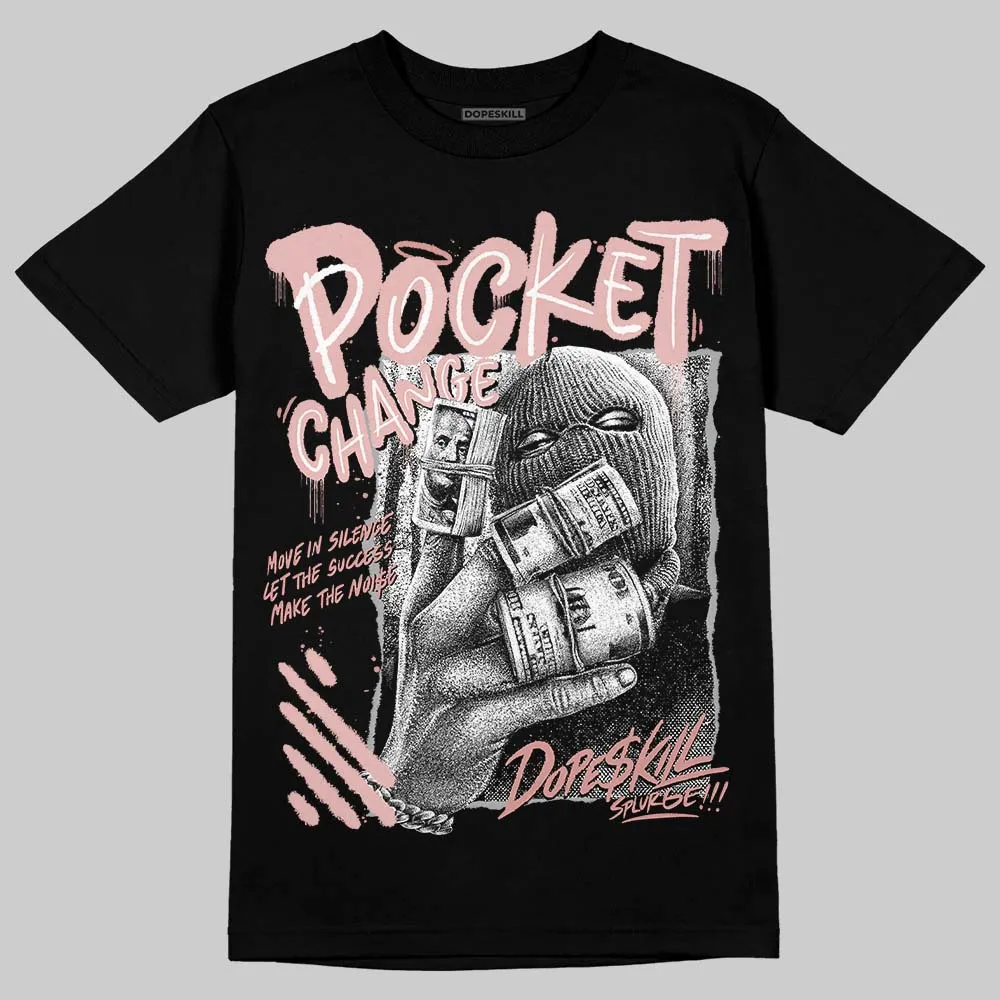 Dusty Rose 40s DopeSkill T-Shirt Pocket Change Graphic sold by DopeSkill product image thumbnail 2