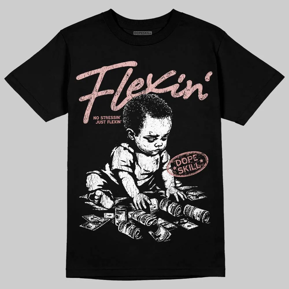 Dusty Rose 40s DopeSkill T-Shirt Flexin' Graphic sold by DopeSkill product image thumbnail 2