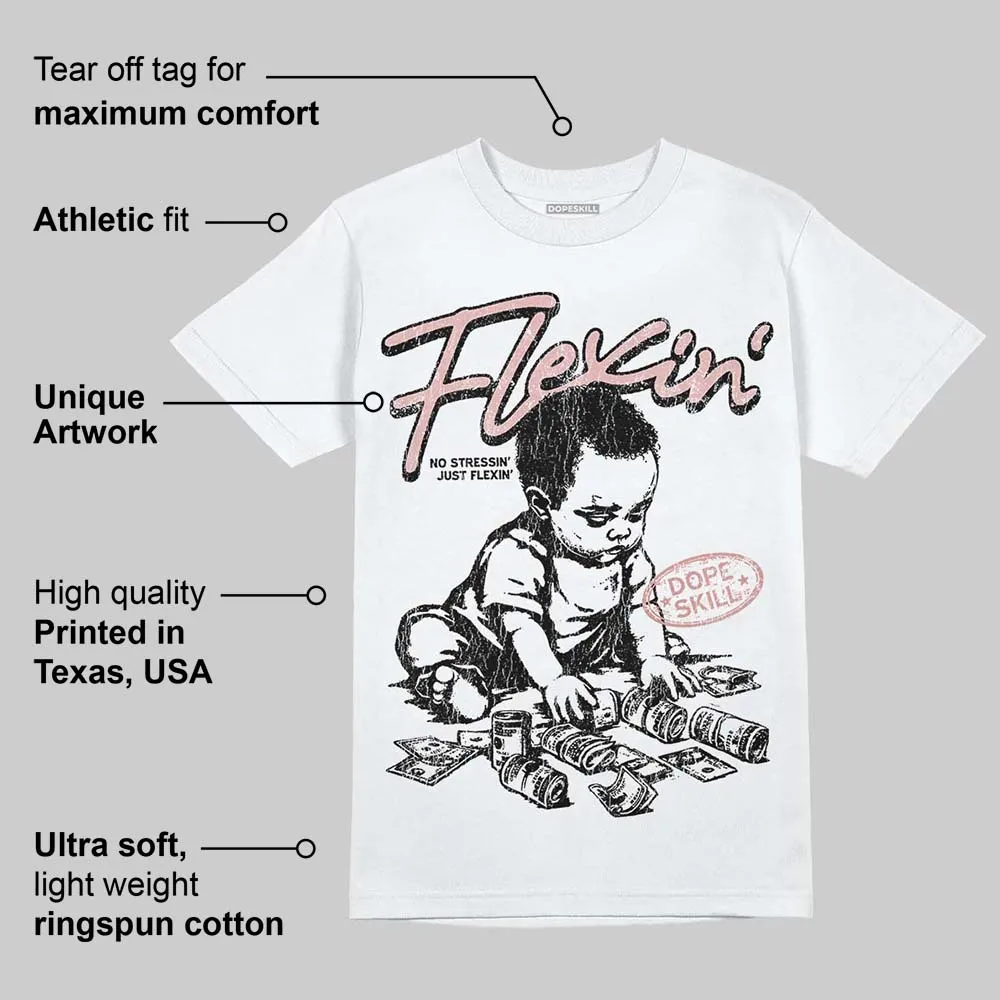 Dusty Rose 40s DopeSkill T-Shirt Flexin' Graphic sold by DopeSkill product image thumbnail 3