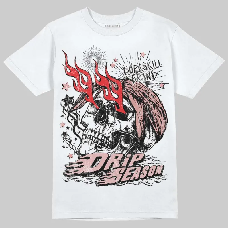 Dusty Rose 40s DopeSkill T-Shirt Drip Season Graphic sold by DopeSkill