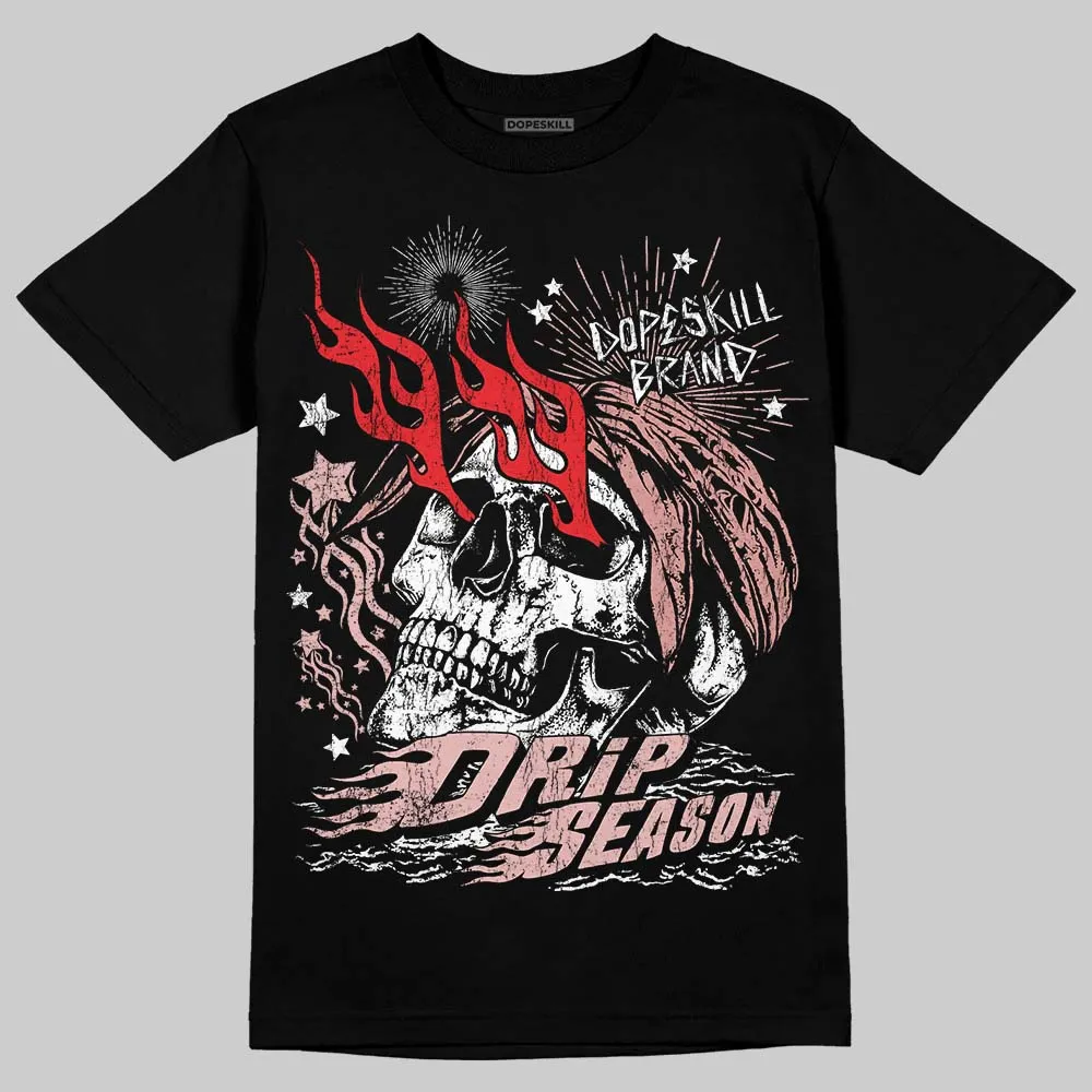 Dusty Rose 40s DopeSkill T-Shirt Drip Season Graphic sold by DopeSkill product image thumbnail 2