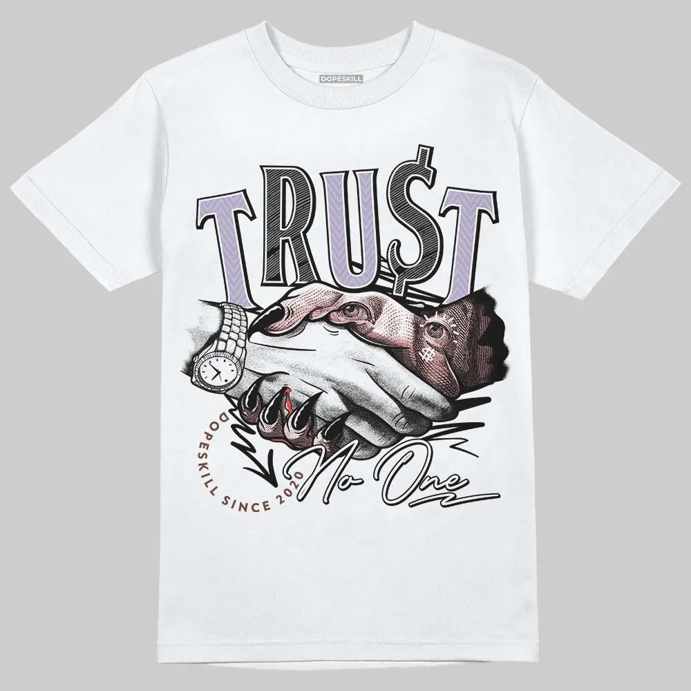 Harris Tweed x Denim Turquoise Dunk DopeSkill T-Shirt Trust No One Graphic sold by DopeSkill product image thumbnail 2