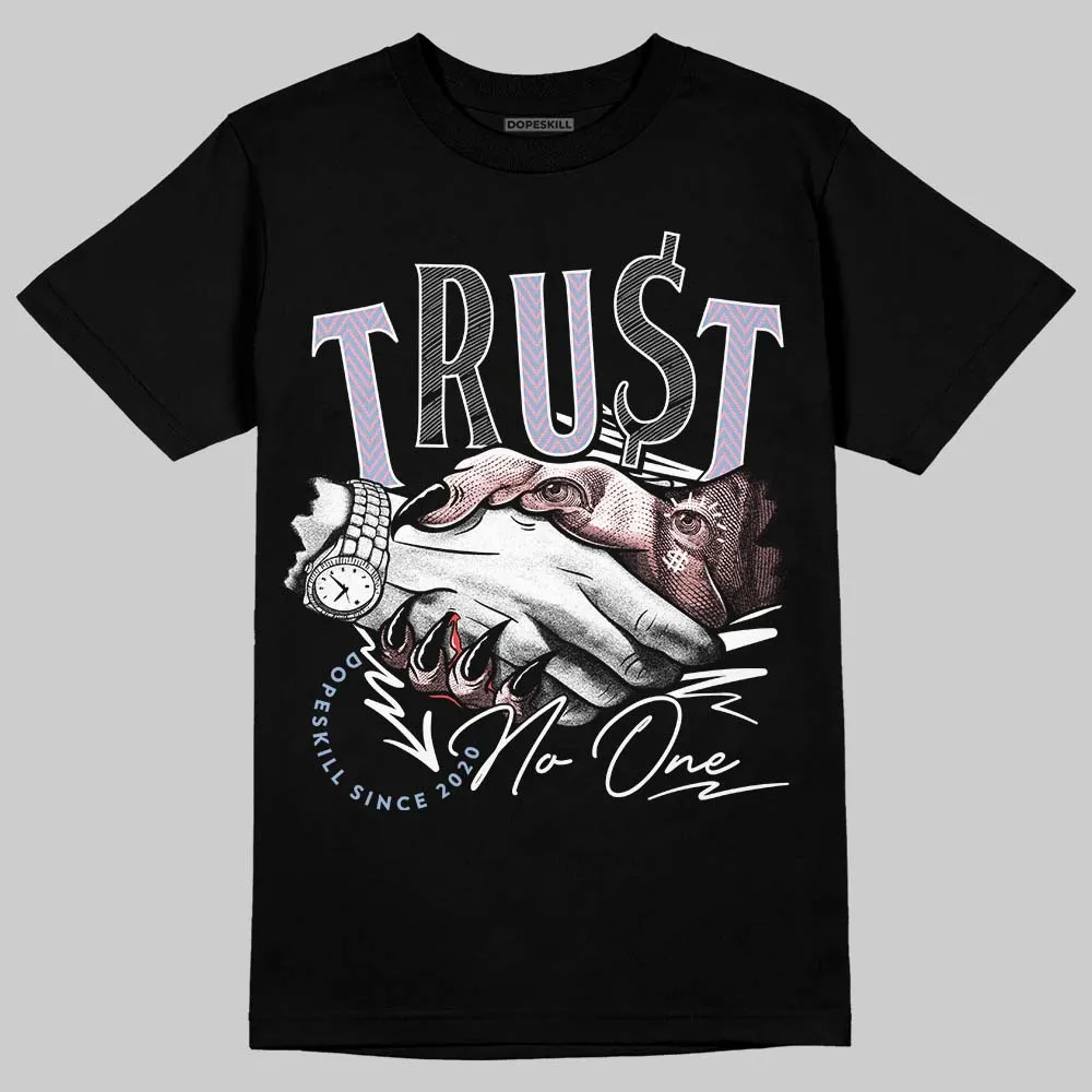 Harris Tweed x Denim Turquoise Dunk DopeSkill T-Shirt Trust No One Graphic sold by DopeSkill