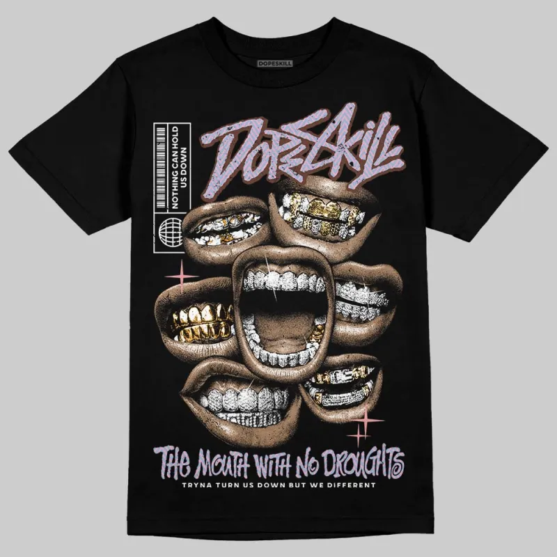 Harris Tweed x Denim Turquoise Dunk DopeSkill T-Shirt The Mouth With No Droughts Graphic sold by DopeSkill