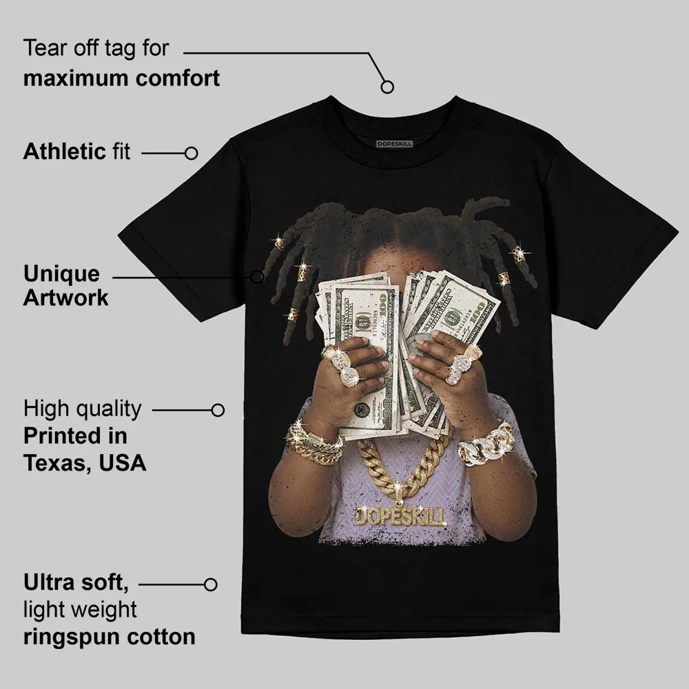 Harris Tweed x Denim Turquoise Dunk DopeSkill T-Shirt Rich Youth Graphic sold by DopeSkill product image thumbnail 3